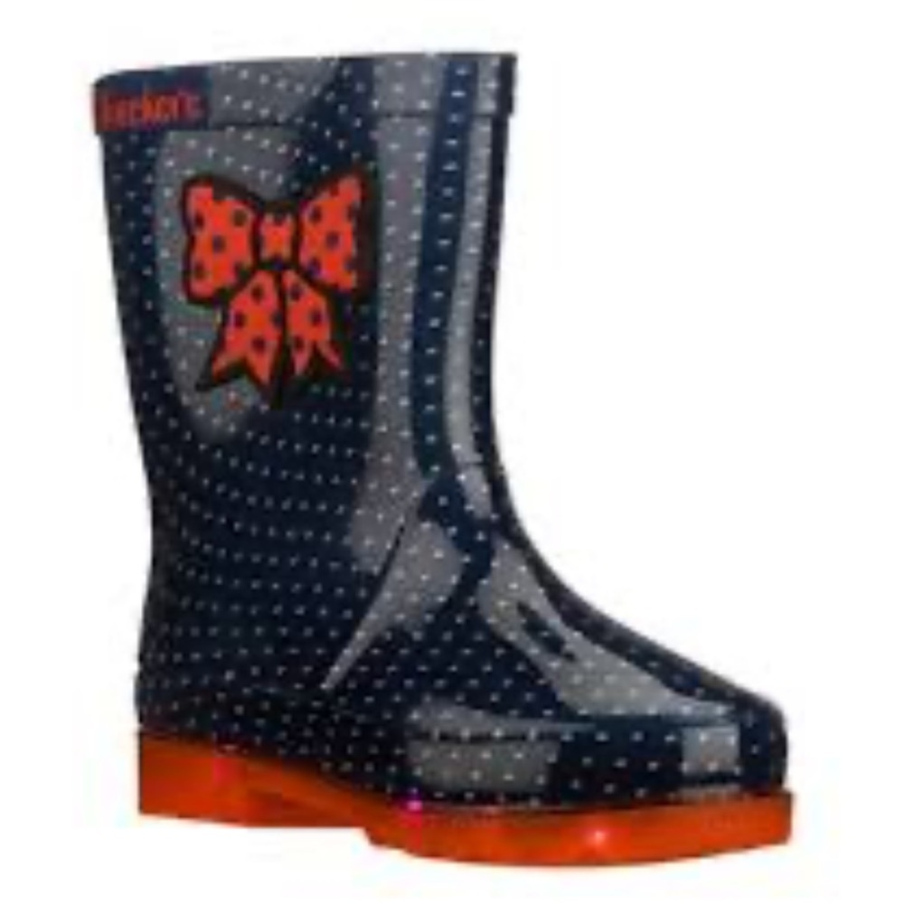 SKECHERS lighted rain boots